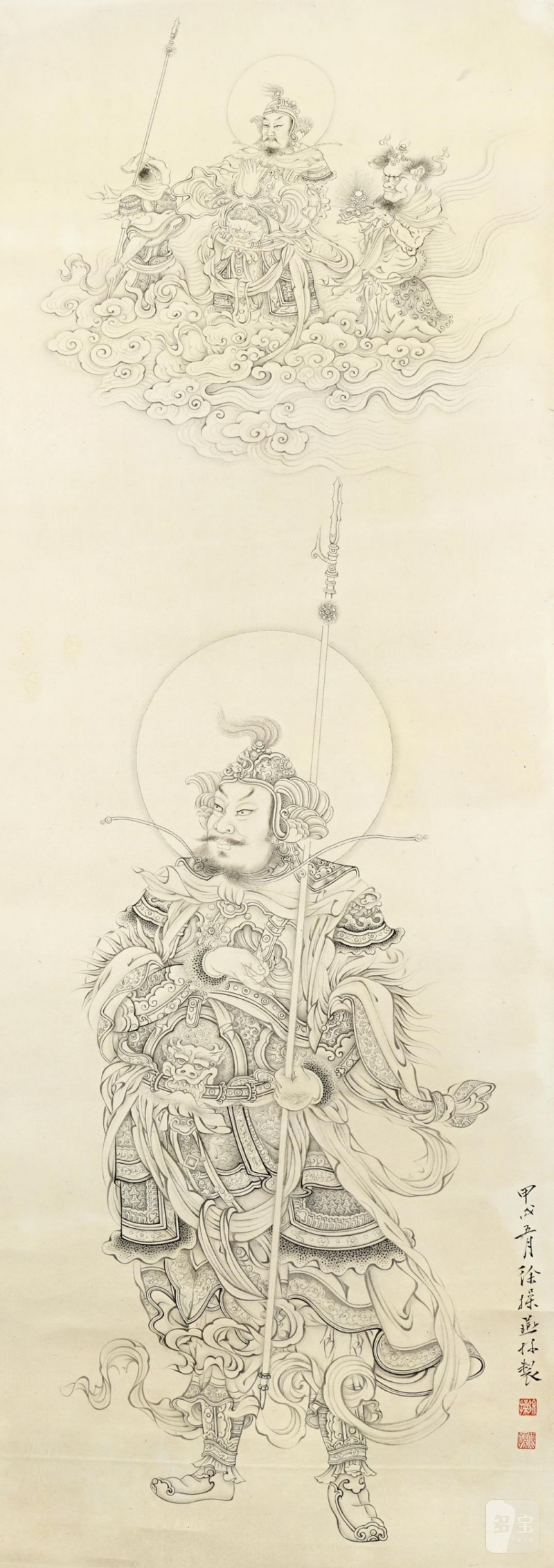    徐操 素描人物